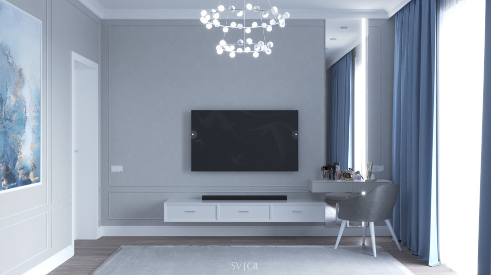 Современный интерьер коттеджа