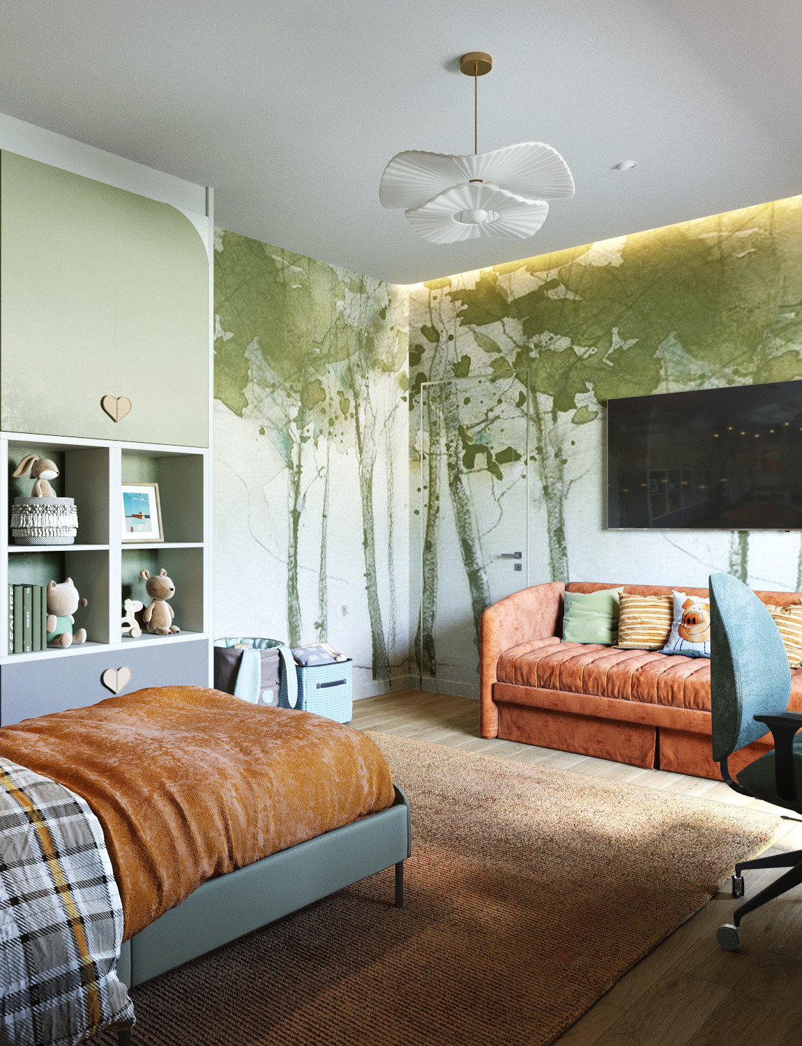 Квартира для семьи с 3мя детьми