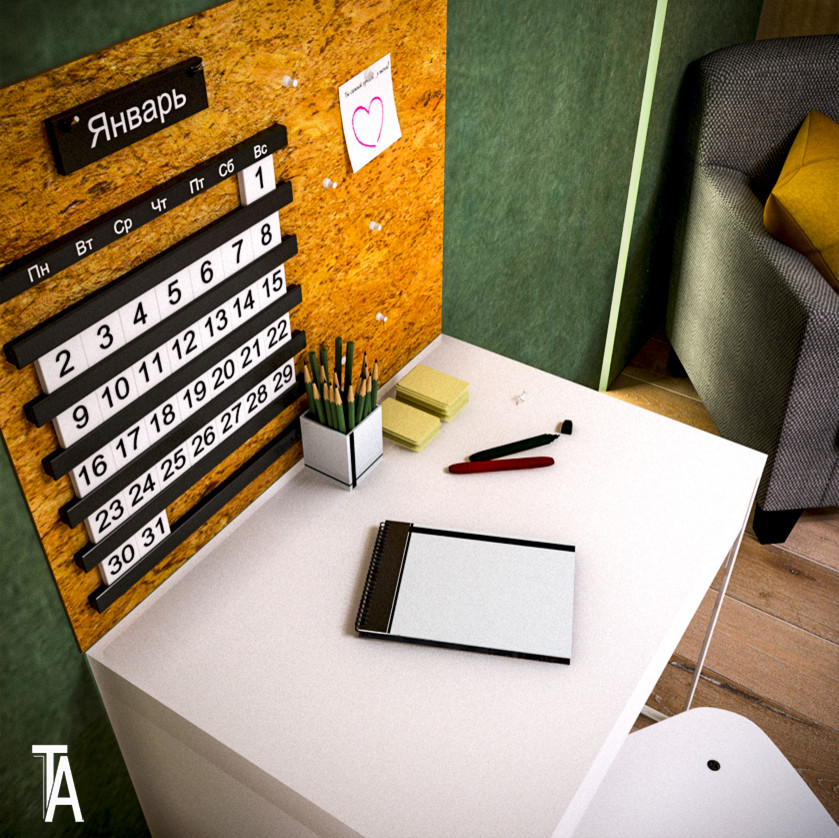 Интерьер двухкомнатной квартиры