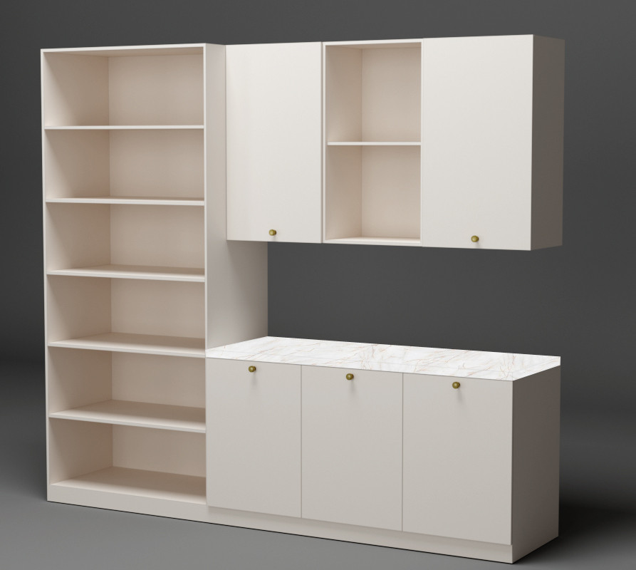 Примеры чертежей и визуализации мебели