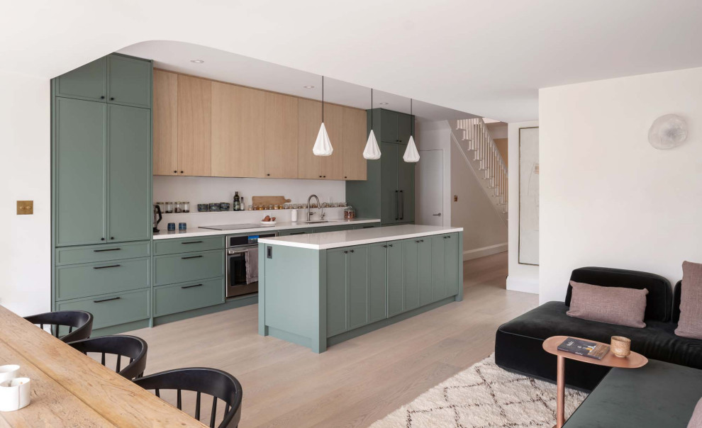 Inspiration for a scandinavian kitchen remodel in Toronto