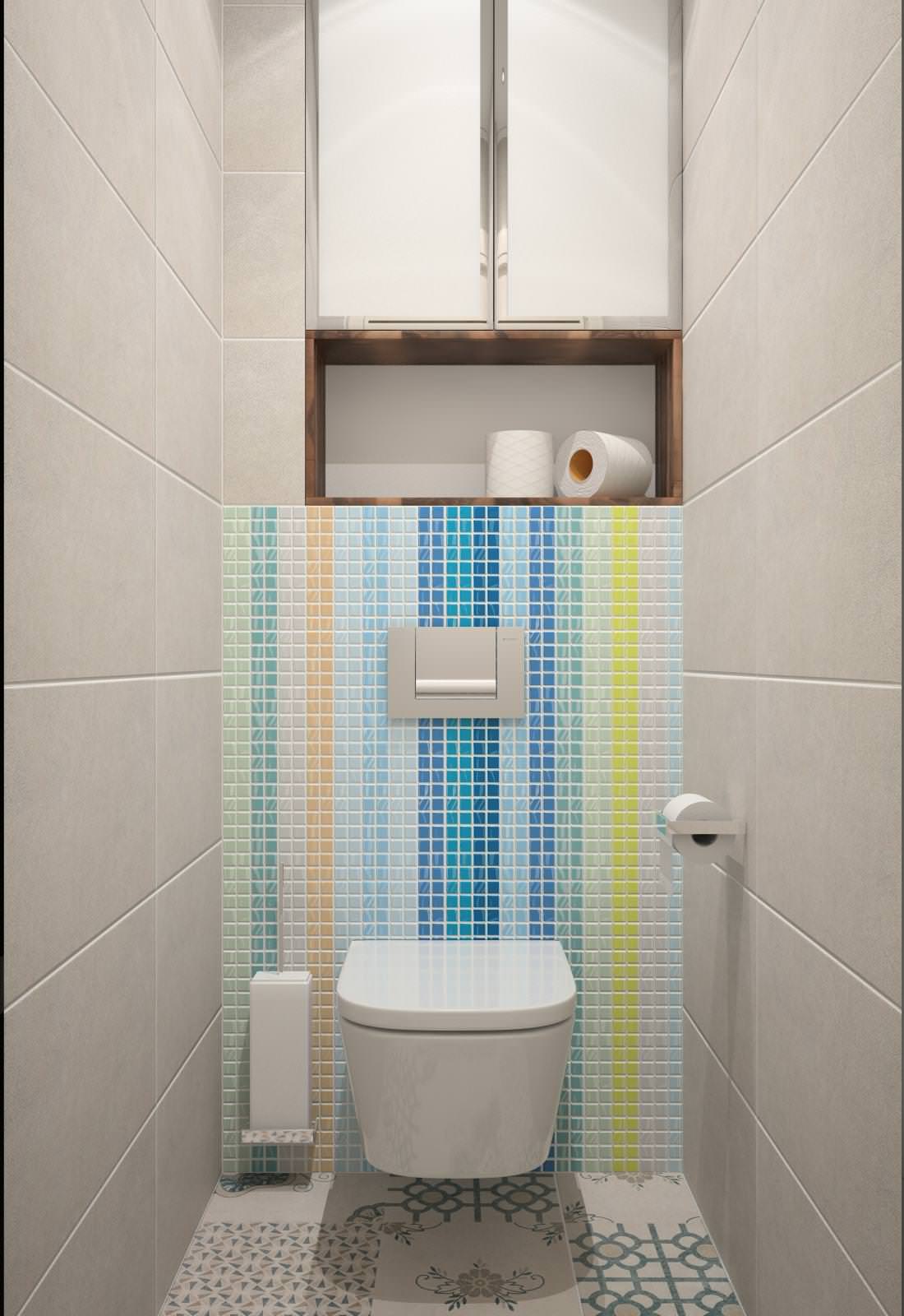 Дизайн-проект трехкомнатной квартиры "Над облаками"