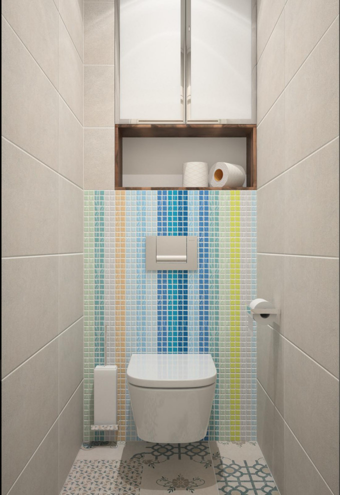 Дизайн-проект трехкомнатной квартиры "Над облаками"