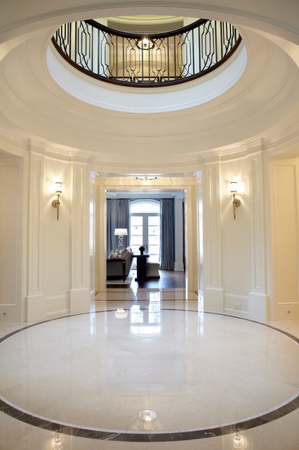 Transitional Elegance classique-chic-couloir