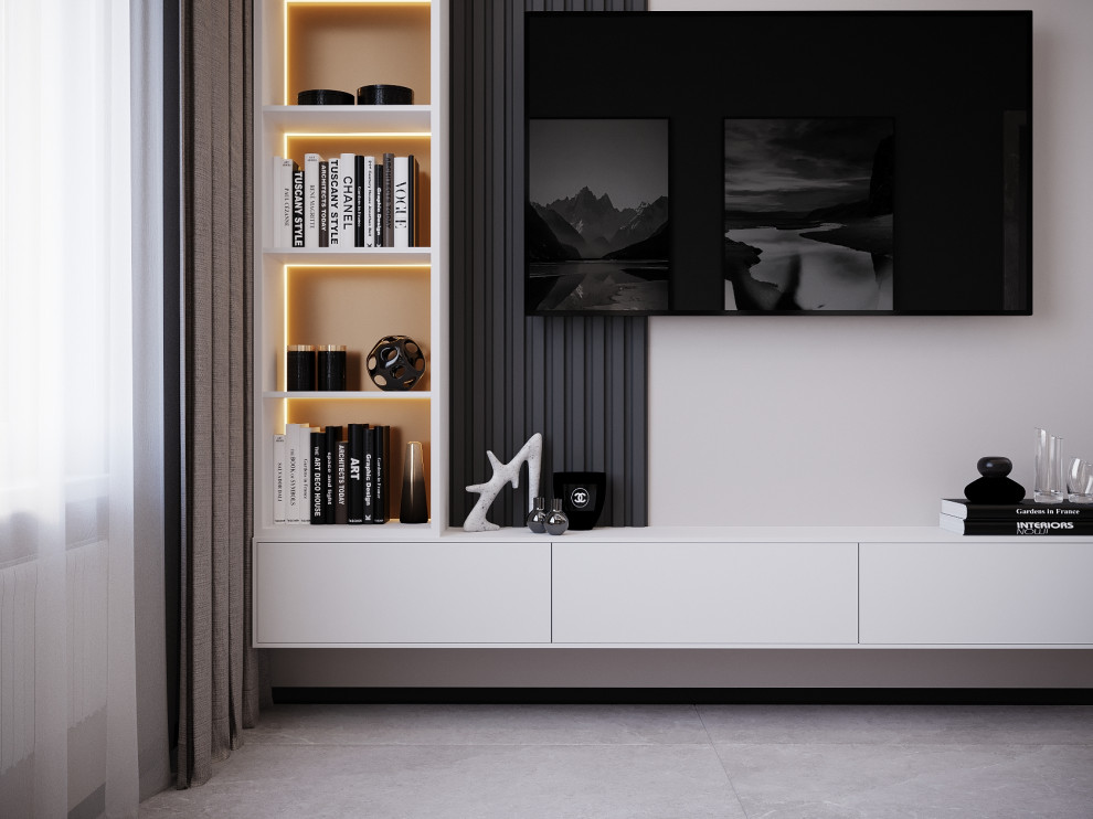 Интерьер частного дома в современном стиле