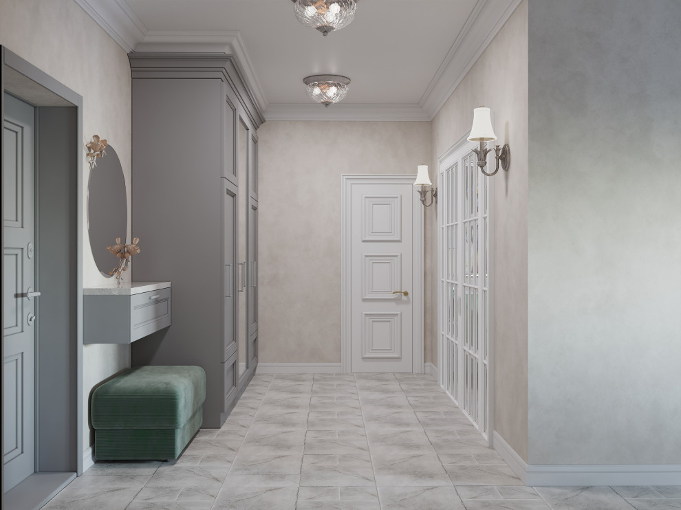 Дизайн интерьеров квартиры 80м2 в г. Нижний Новгород в ЖК Пражский квартал