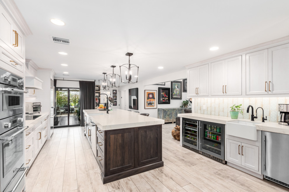 Inspiration for a rustic kitchen remodel in Phoenix