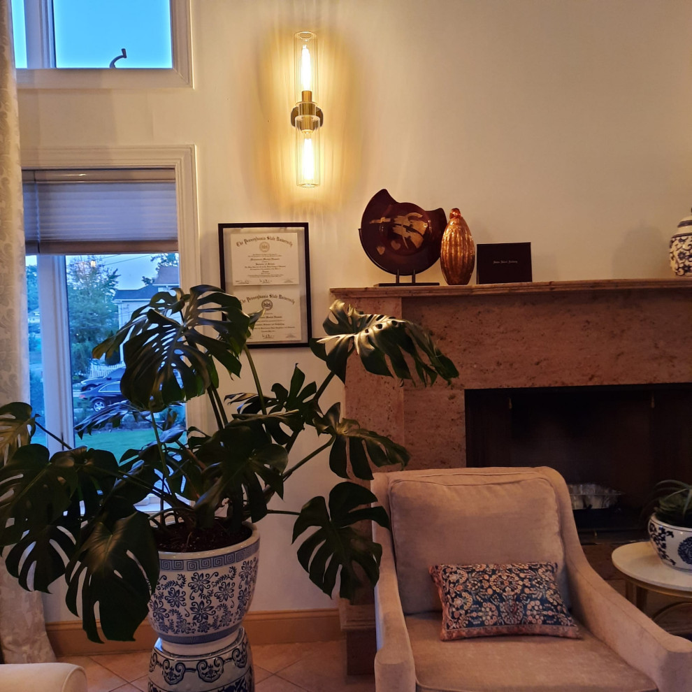 Transitional house decoration