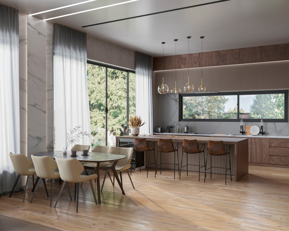 Дизайн опенспейса в Израиле 2 вариант