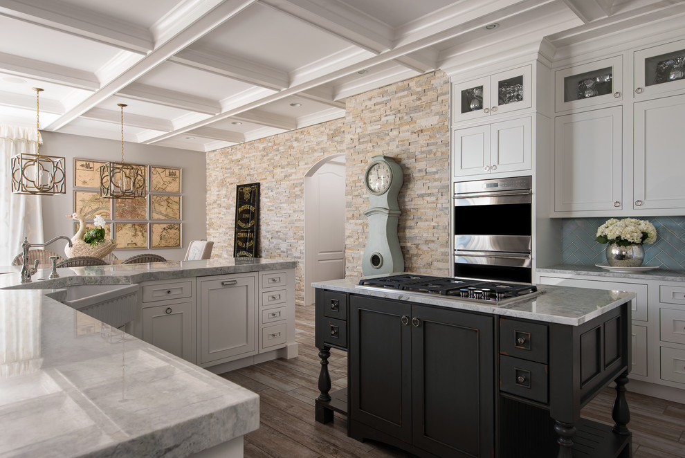 Brookside - Traditional - Kitchen - Detroit - by Kate Benjamin ...