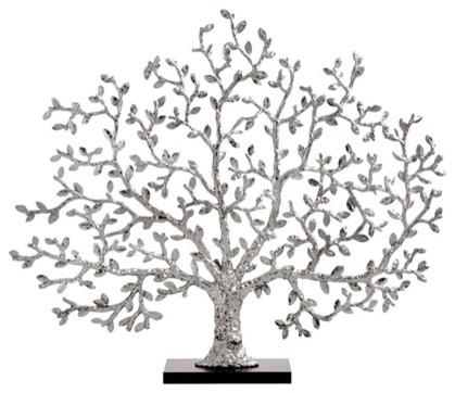Michael Aram 411605 Tree of Life Decorative Fireplace Screen Nickelplate