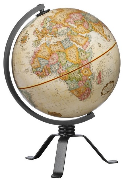 Mackie 9 Antique Desk Globe Traditional World Globes By