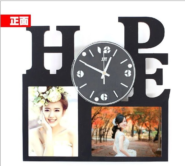 Wall Clock with Fashion Picture Frame Function Design - S129