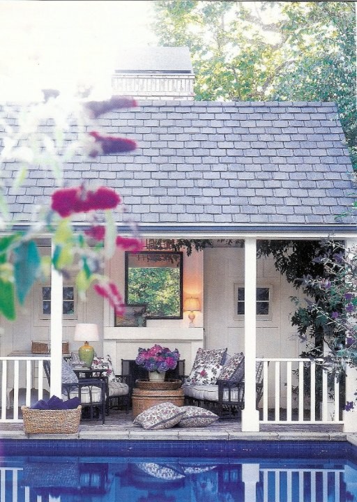 Traditional patio in Boston.