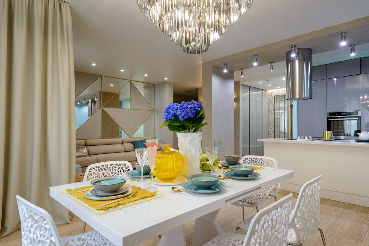 интерьер квартиры 60квм. жк. Квартал на Декабристов