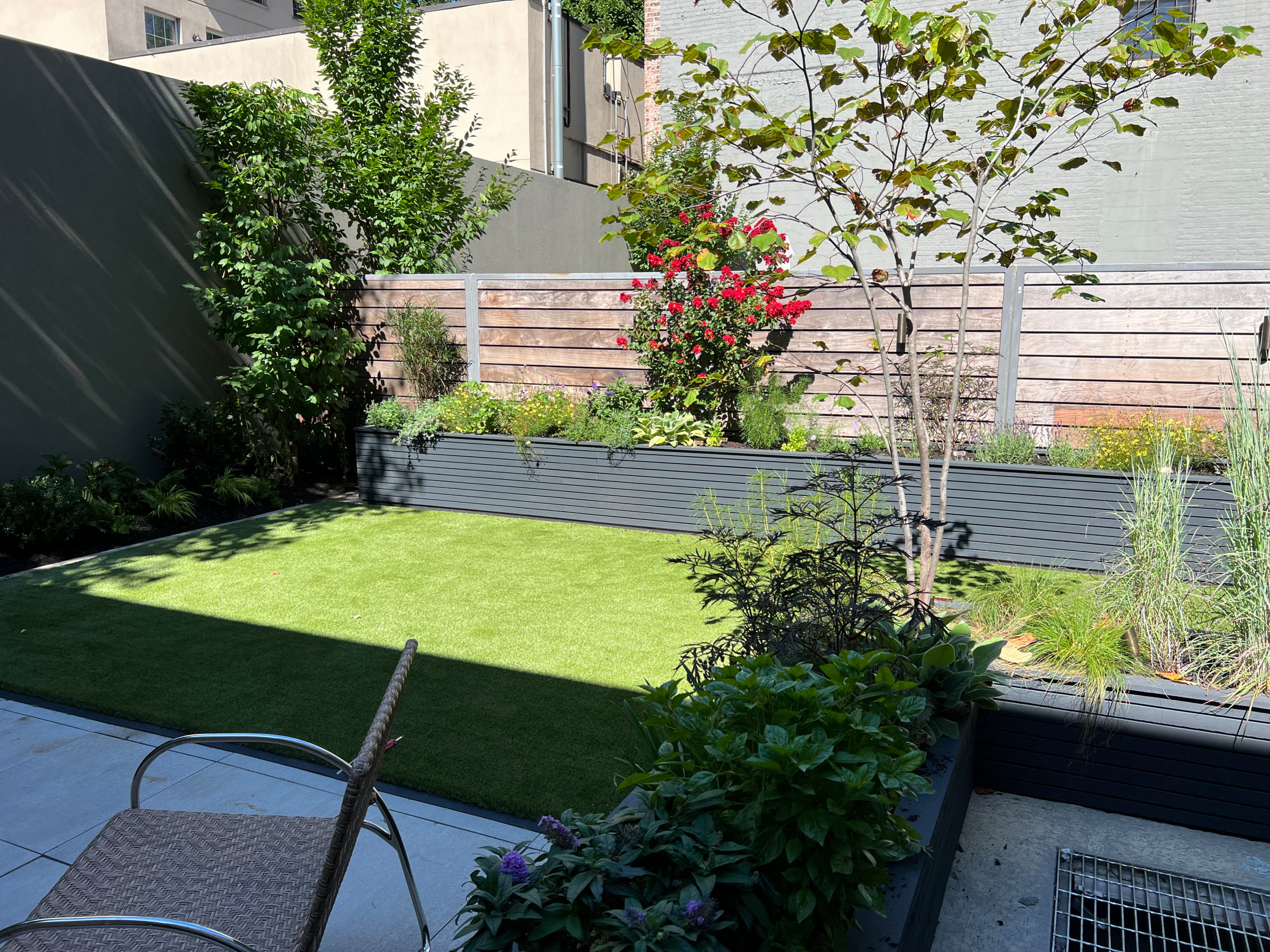 Garage Rooftop Container Garden