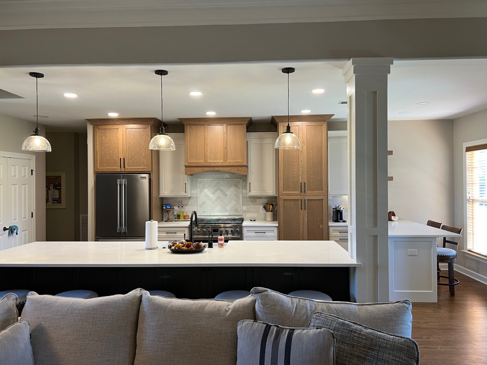 Chic Indian Lake Kitchen