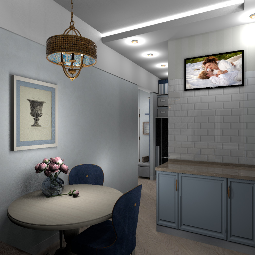 Переделка двухкомнатной квартиры на Большой Марьинской