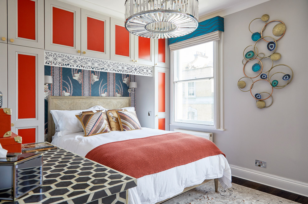 Design ideas for an eclectic bedroom in London.