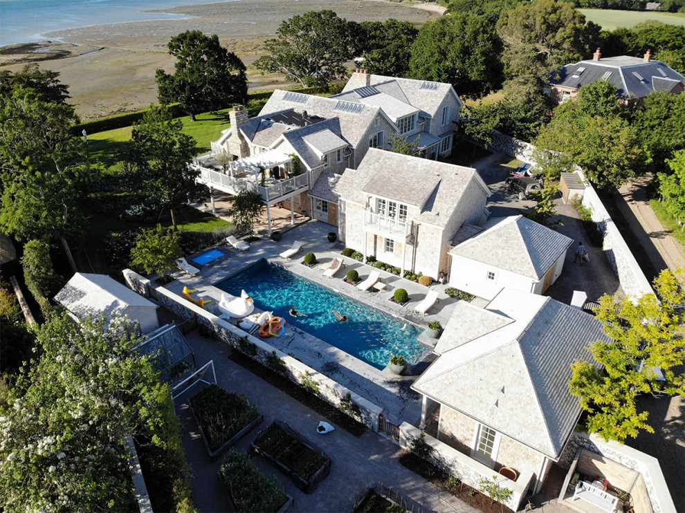 Home design - coastal home design idea in Boston