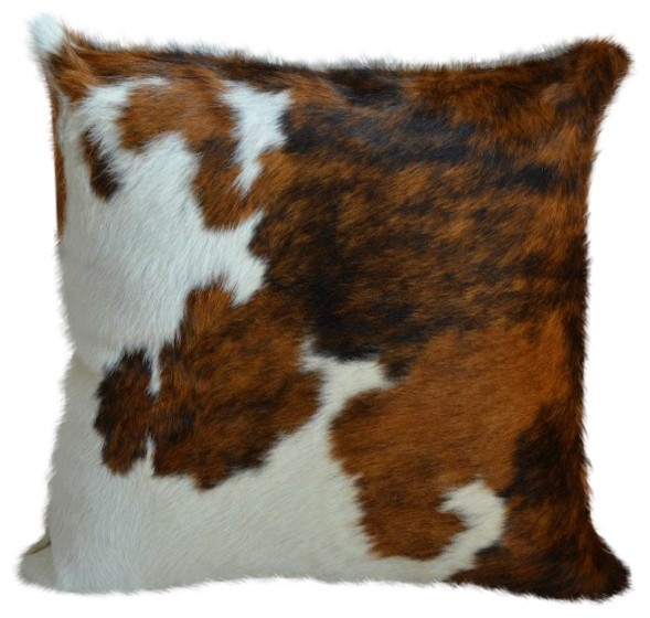 Pergamino - Pergamino Tricolor Cowhide Pillow Covers - View in Your Room! Houzz