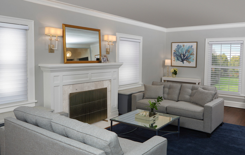 Home design - transitional home design idea in Chicago