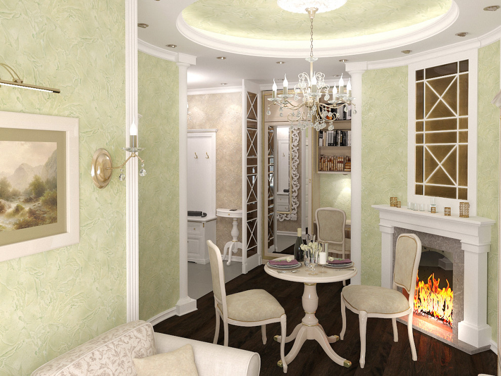 Гостиная в классическом стиле