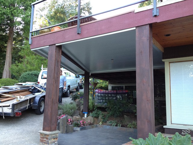Columns traditional-deck