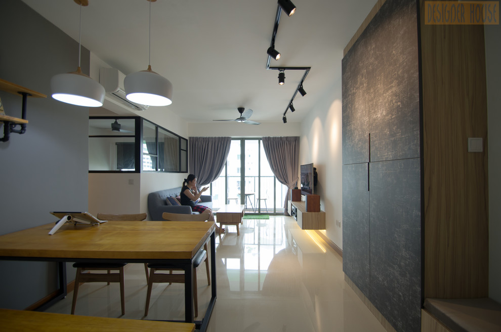 Photo of an Asian dining room in Singapore.