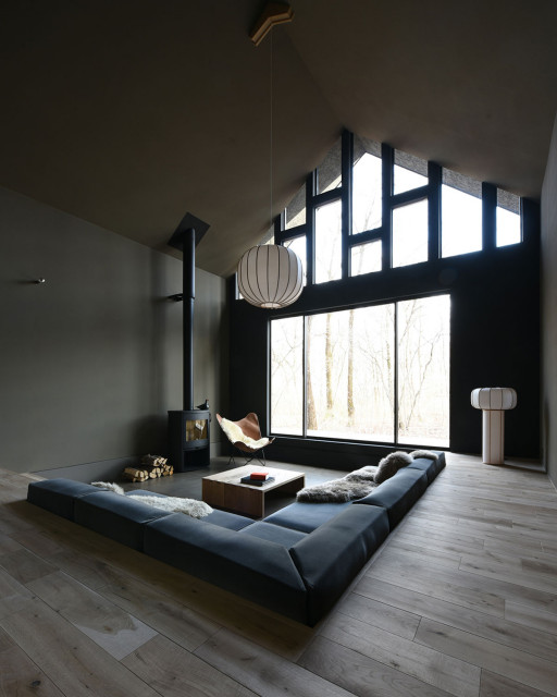 Case Study House #91 K house moderne-salon