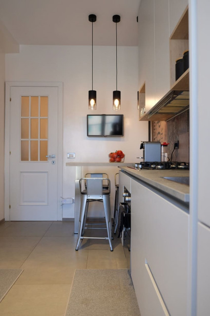 Restyling Casa a Roma kitchen