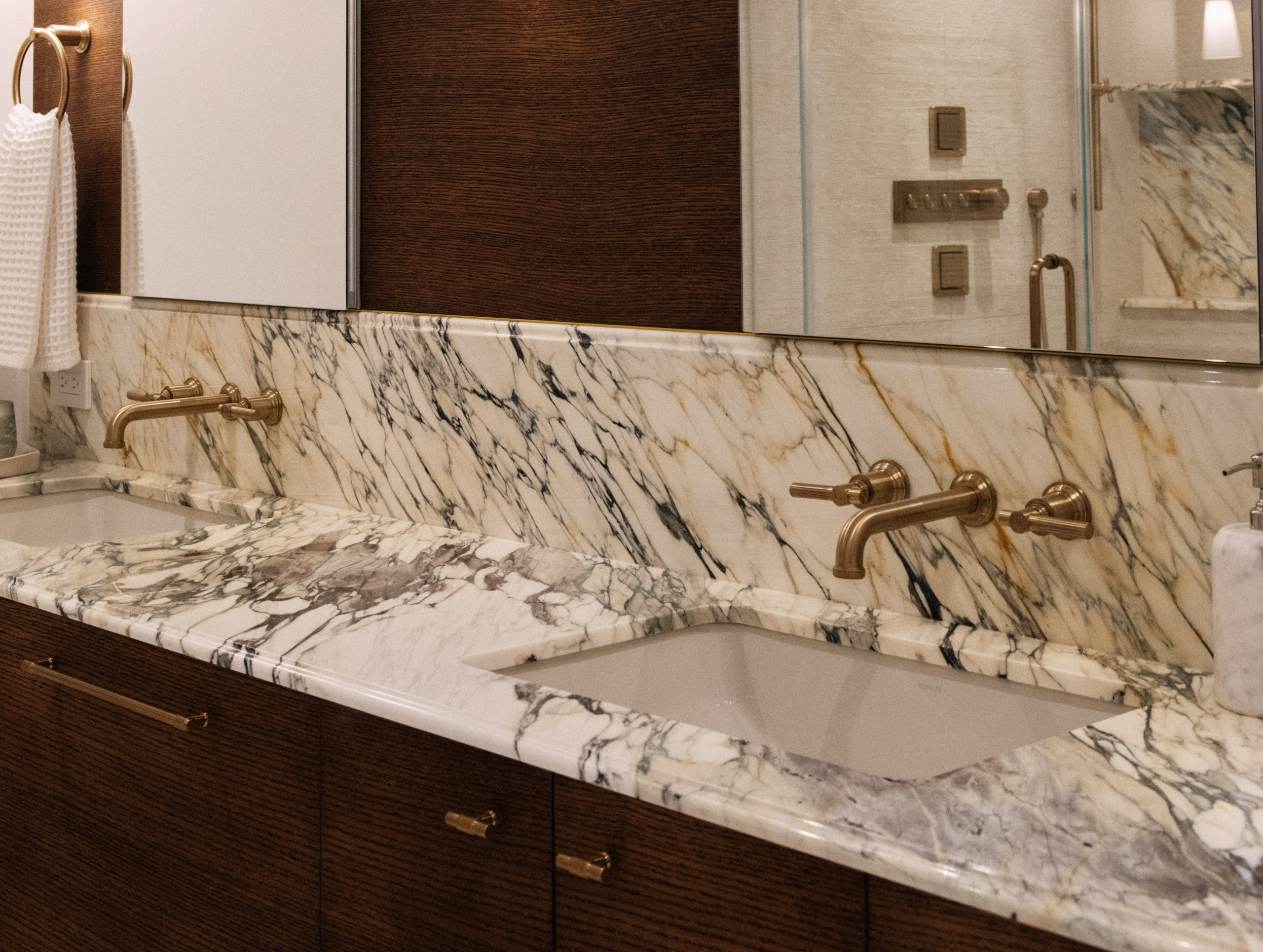 Primary bathroom vanity detail