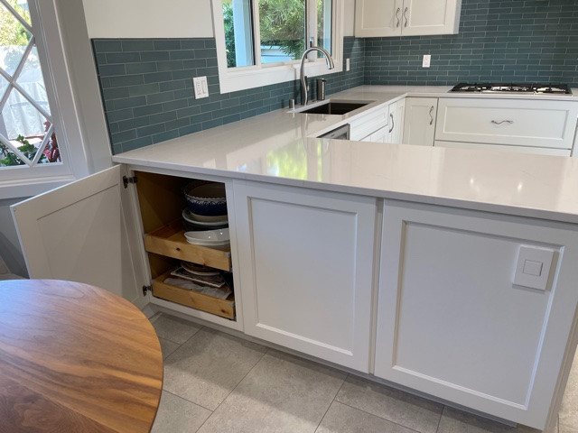El Cerrito Hills Bright and Brick Kitchen
