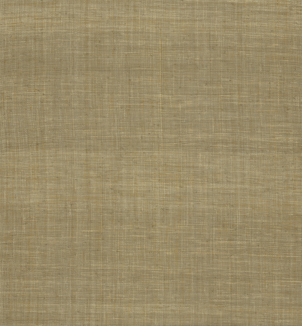 Cheng Light Brown Woven Grasscloth Wallpaper, Swatch Transitional