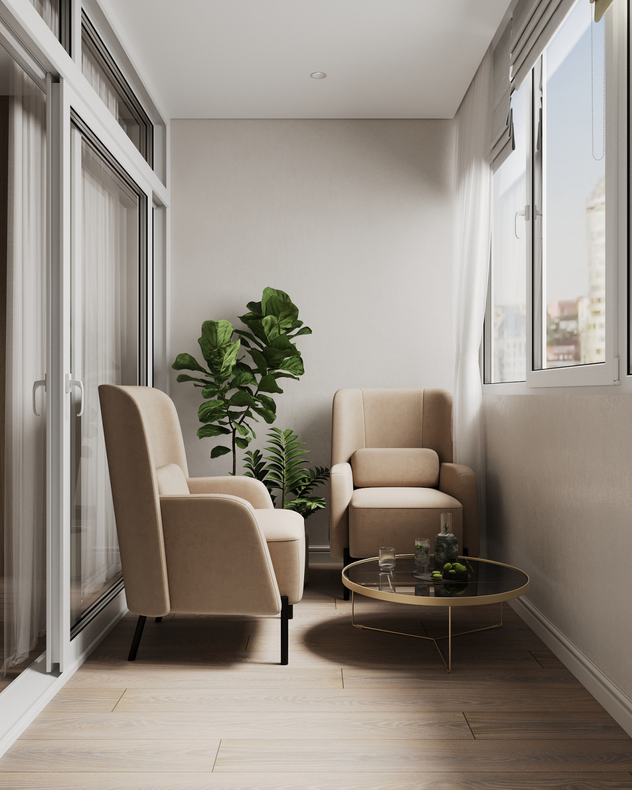 Квартира с видом на реку