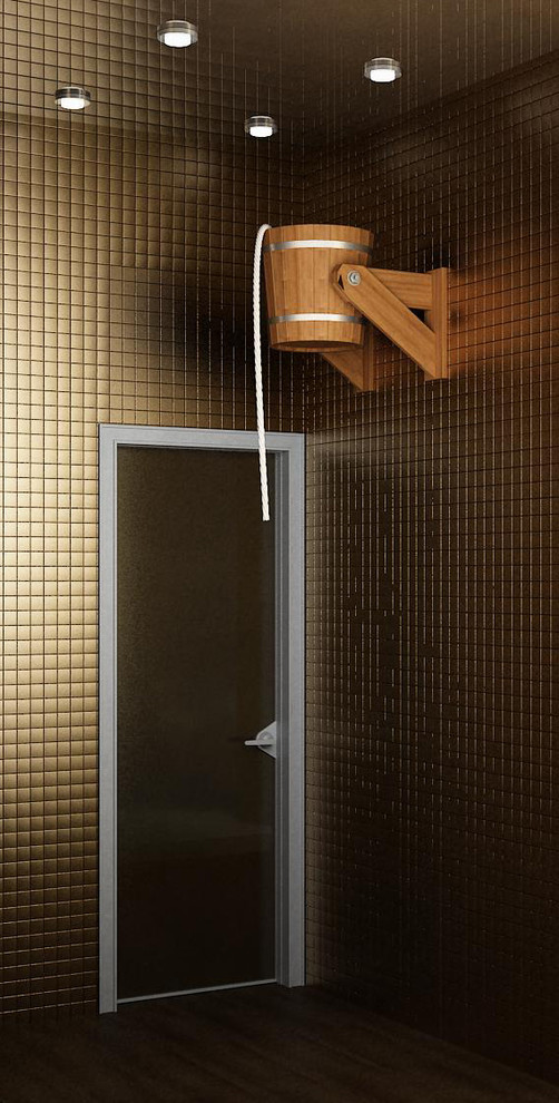 Ванная комната с сауной