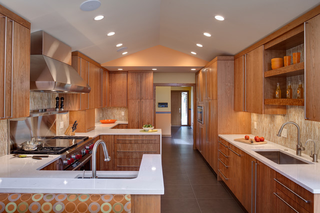 Open Contemporary Kitchen modern-kueche