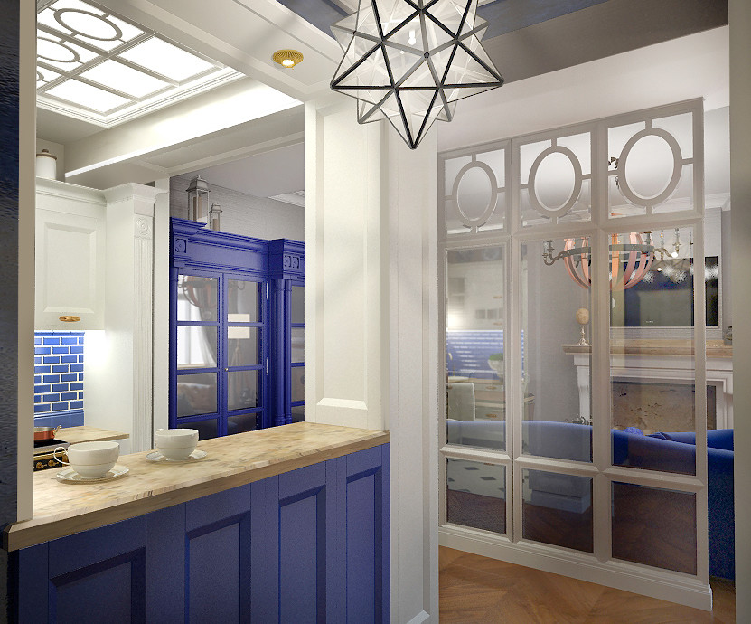 История про синий диван