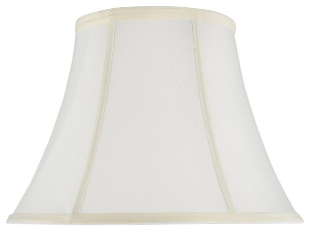 Aspen Creative 30213 Bell Spider Lamp Shade Off-White 7"x13"x9 1/2"