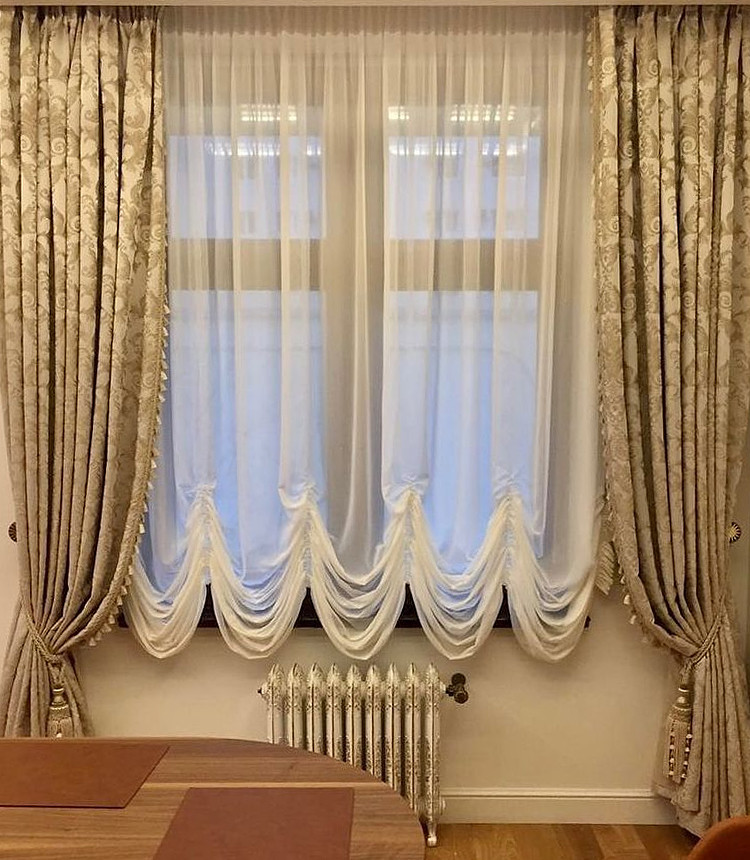 Изготовление Австрийских штор