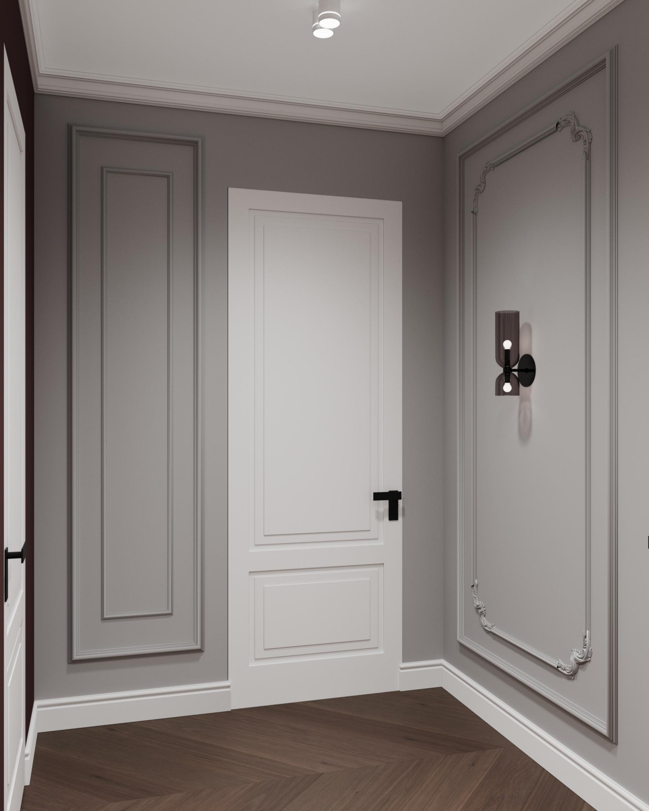 Квартира 90м2 в Краснодаре в стиле неоклассика