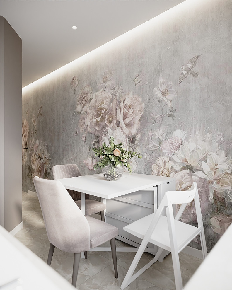 Светлая квартира 60 м2.