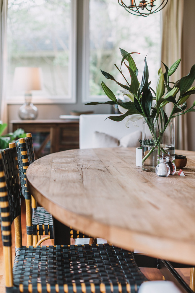 Inspiration for a transitional home design remodel in Austin