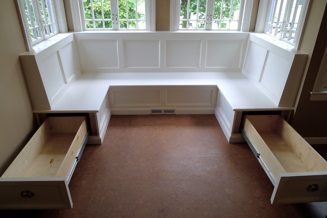 Sellwood Banquette - Traditional - Dining Room - Portland ...