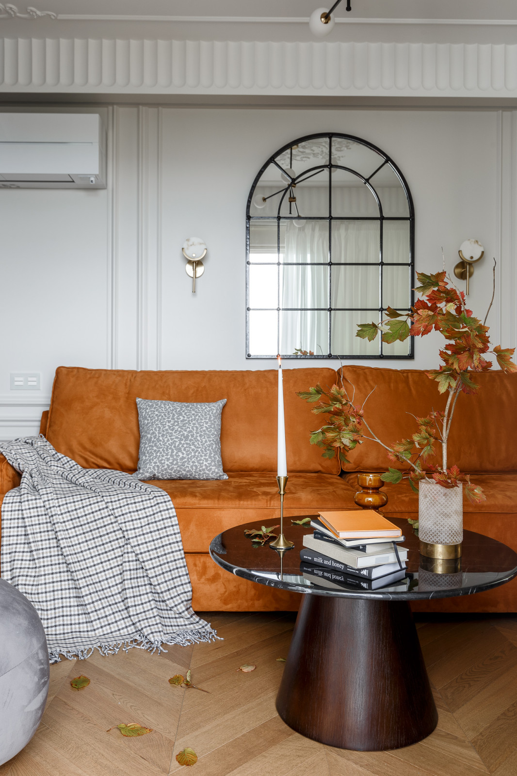 Реализованный дизайн проект квартиры в ЖК "Горный"