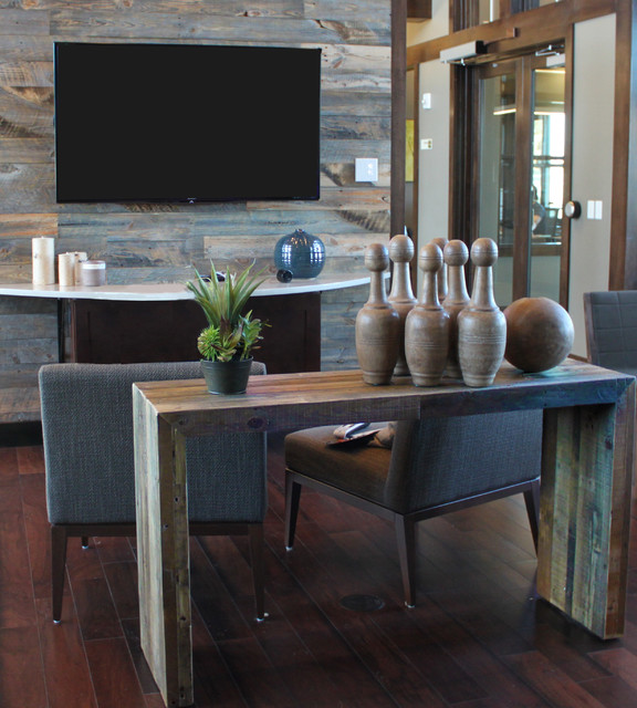 Reclaimed Wood Console/Table industrielt