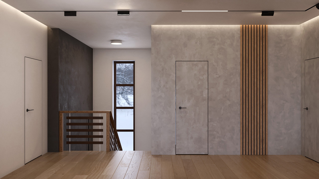 Дизайн проект дома, 88 кв. м, г. Самара, п. Кириллинский