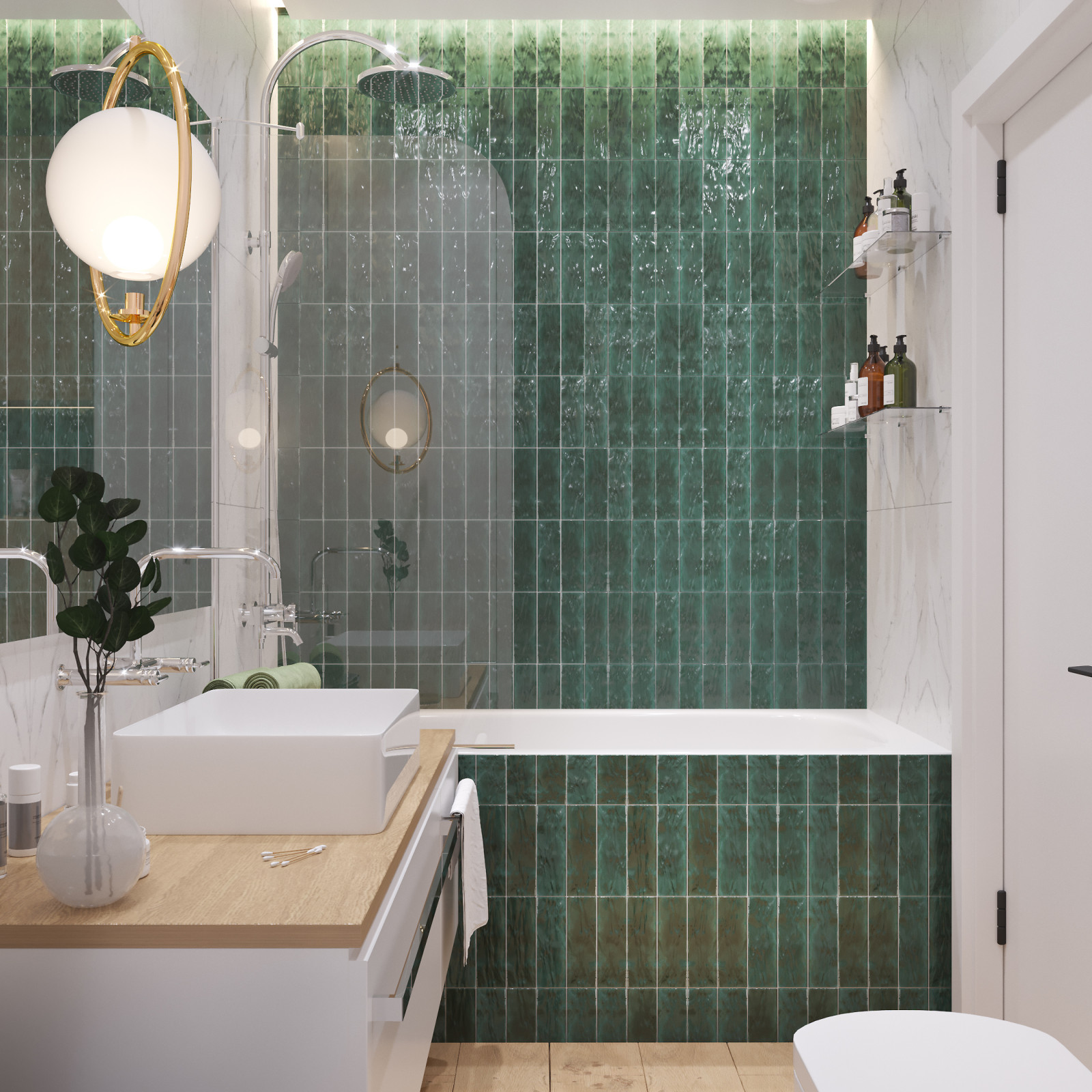 СВЕТЛАЯ КВАРТИРА КРЕАТИВНОЙ ПАРЫ