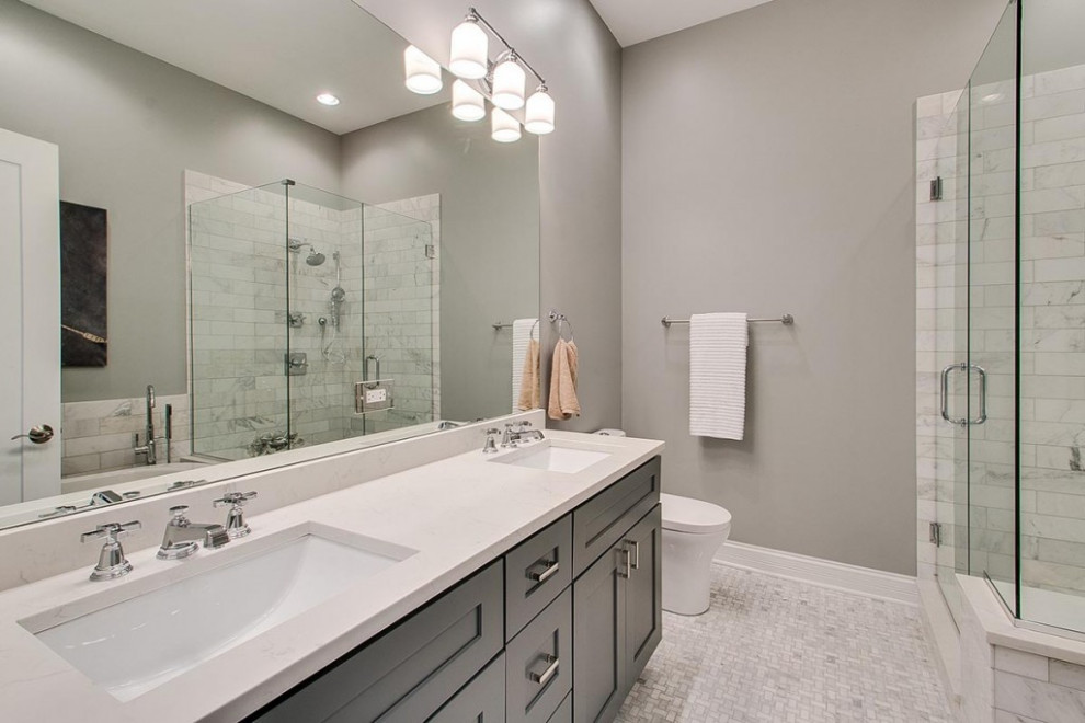 Bathroom - transitional bathroom idea in Chicago