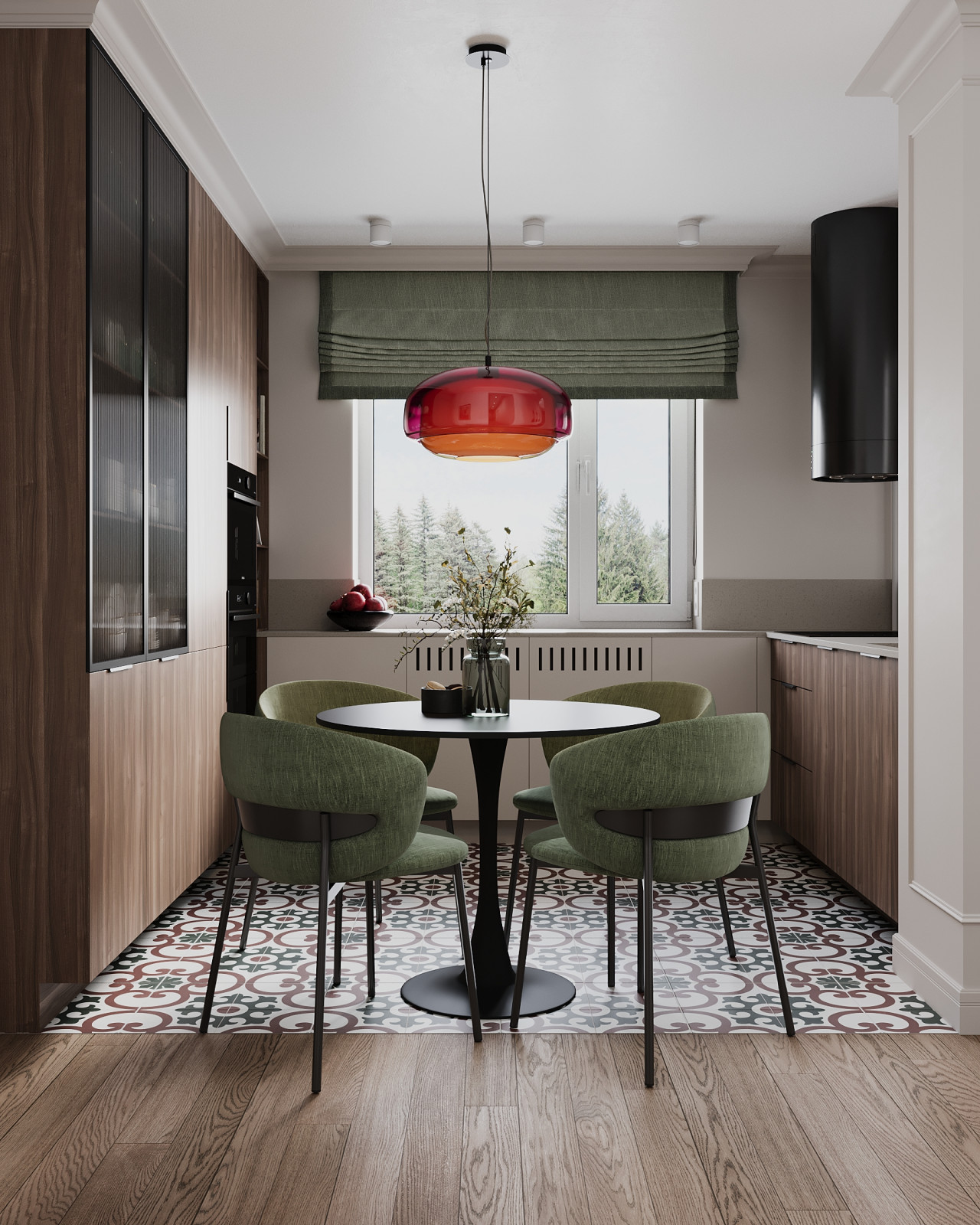 Современная классика в двухкомнатной квартире